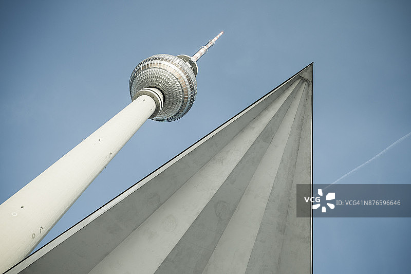 柏林电视塔图片素材