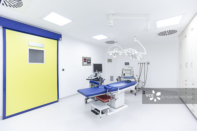 空旷的现代分娩室图片素材