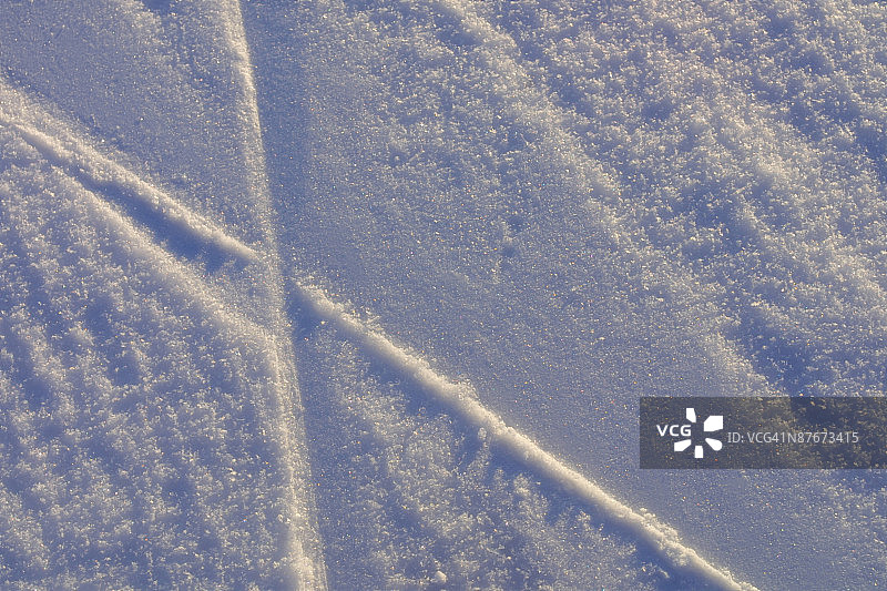 雪景特写图片素材