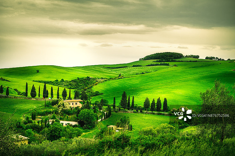 托斯卡纳乡村风光图片素材