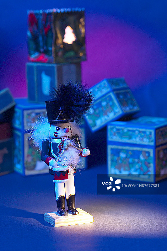 复古胡桃夹子图片素材