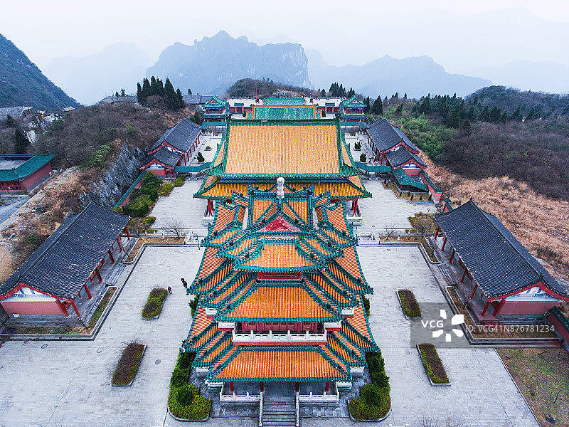 天门山寺图片素材