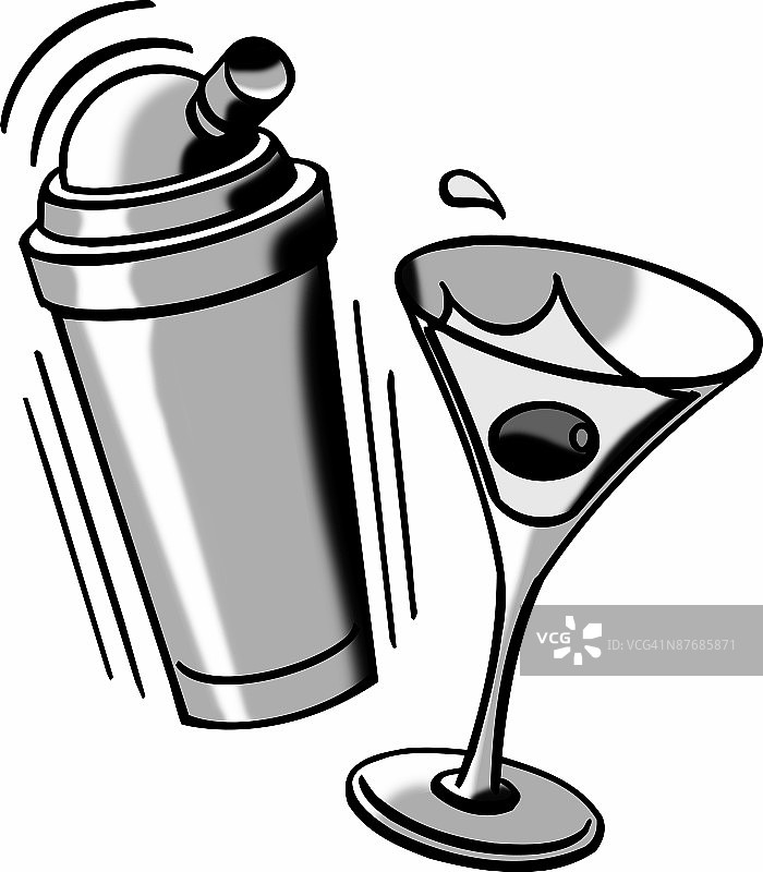 白色背景下的瓶子特写镜头图片素材