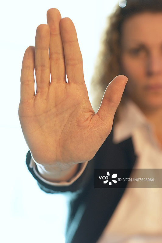 手势表示停止图片素材