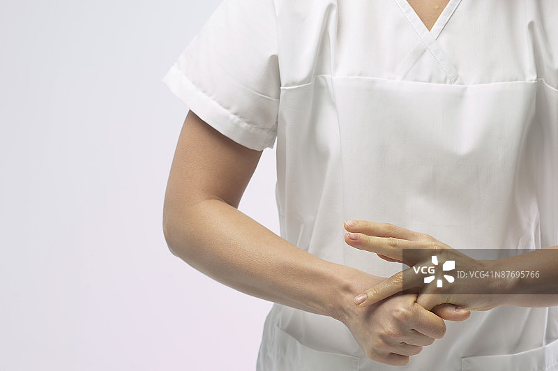 女按摩师图片素材