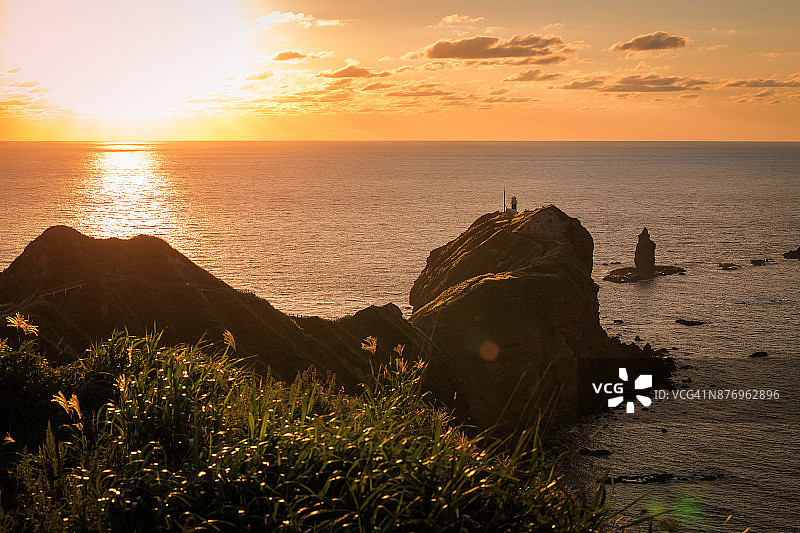 夏季神威岬图片素材