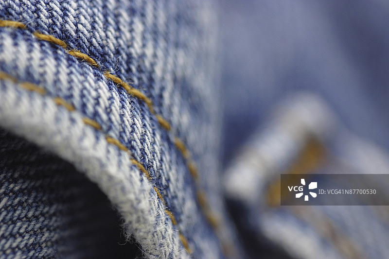 蓝色牛仔裤图片素材