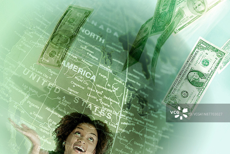 经济财富图片素材