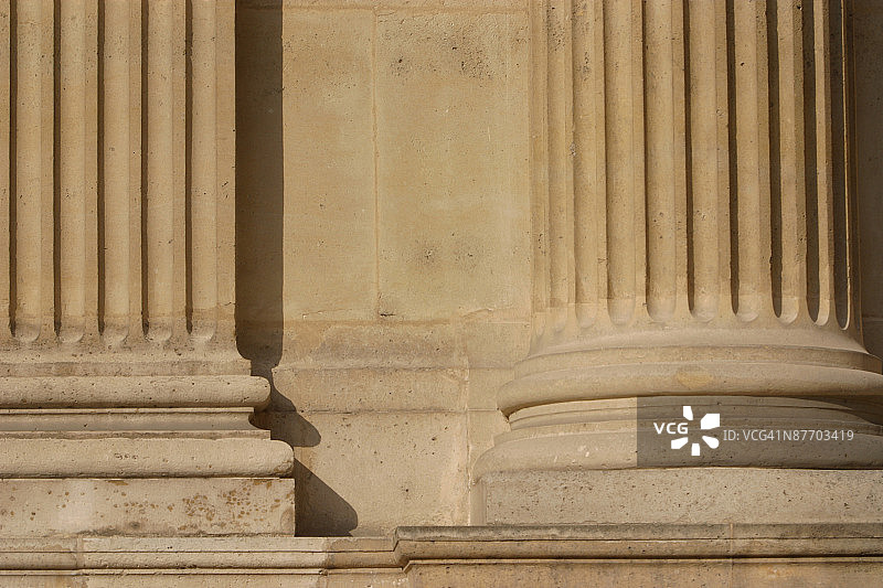对比鲜明的柱子图片素材