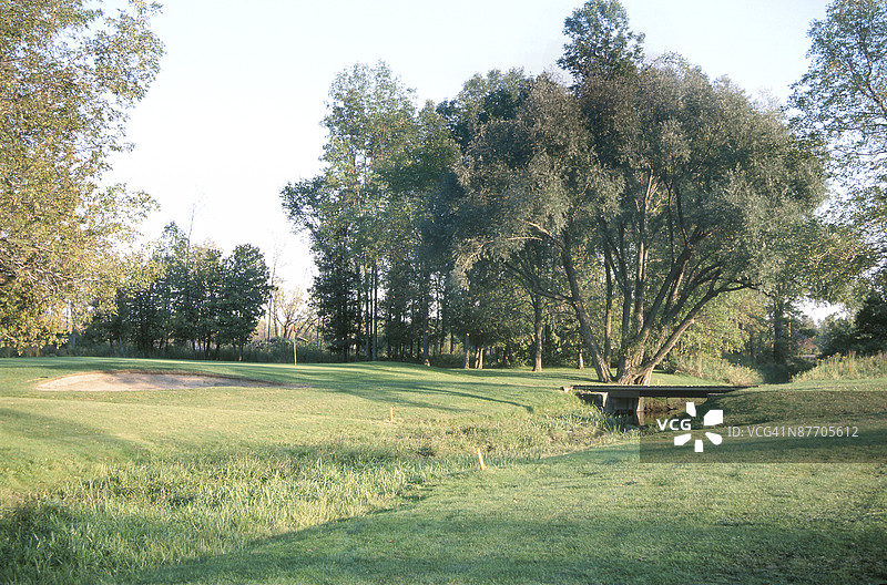 高尔夫球场图片素材