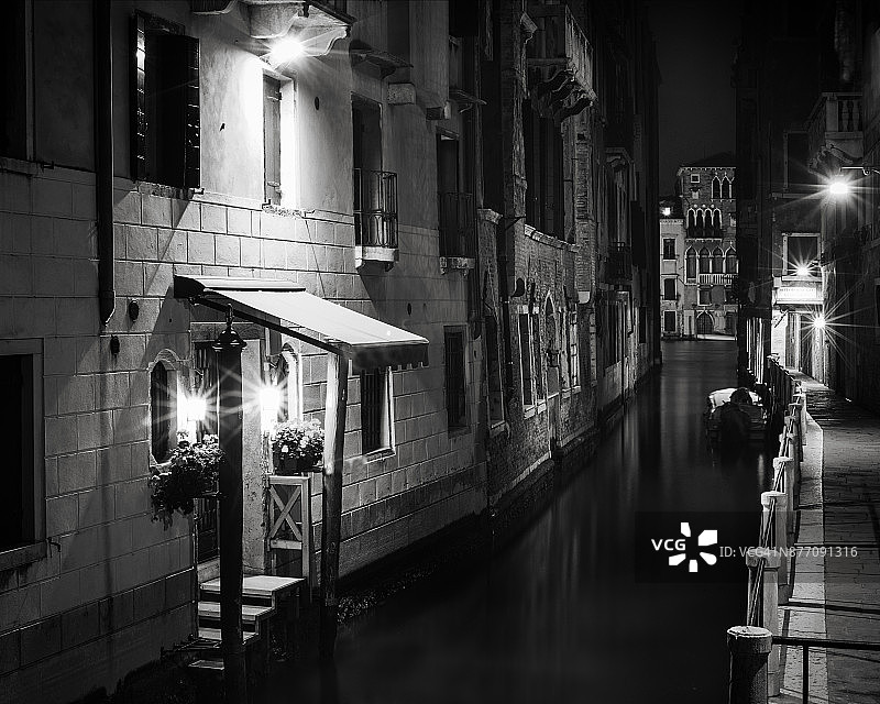 意大利威尼斯的清晨图片素材
