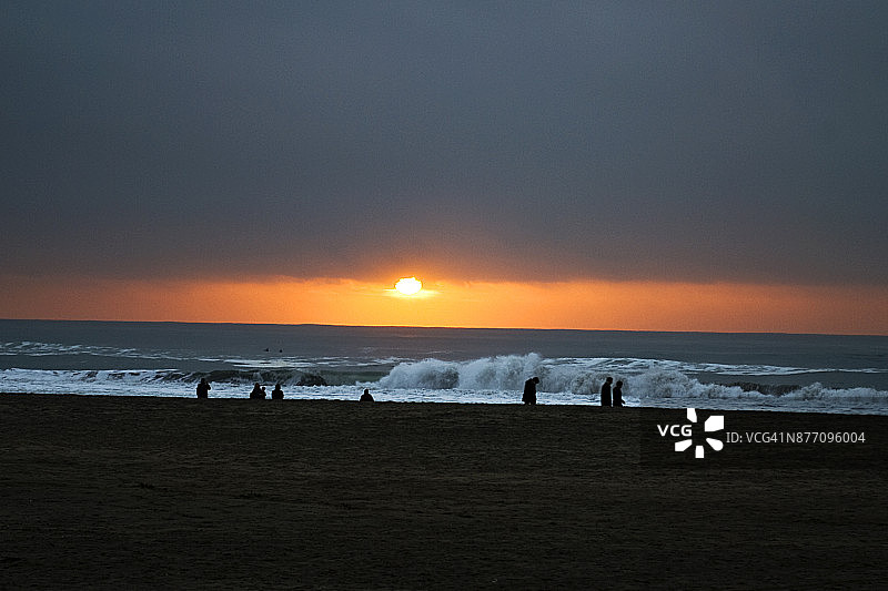 海洋滩上的海洋层图片素材