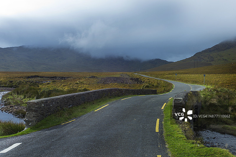 丁格尔湾康纳山口之路图片素材