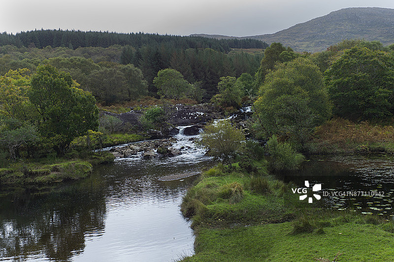 丁格尔湾康纳山口之路图片素材