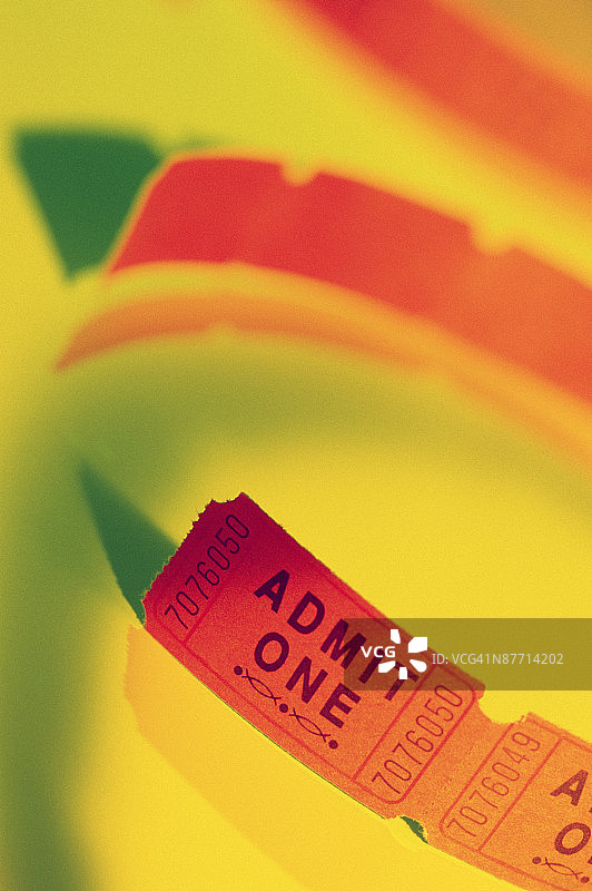 门票的影棚照片图片素材