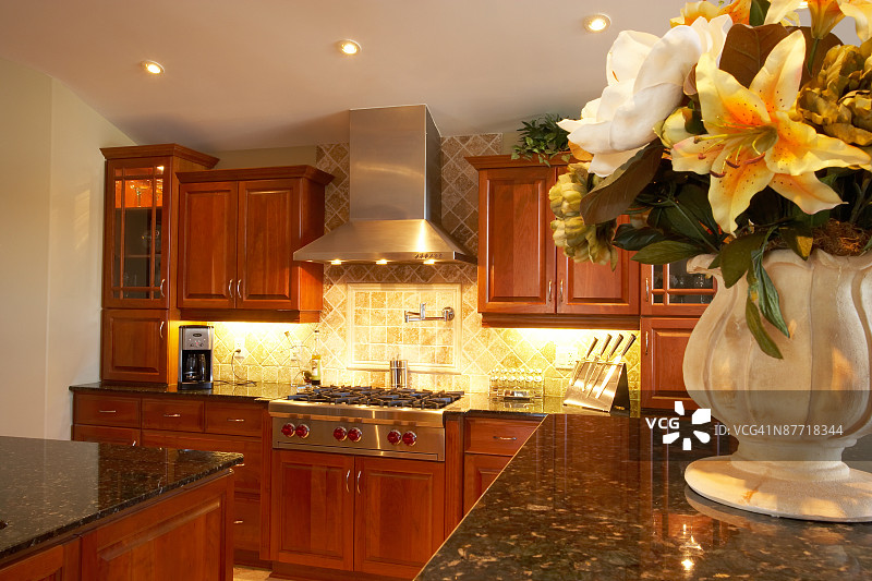 时尚厨房装饰图片素材