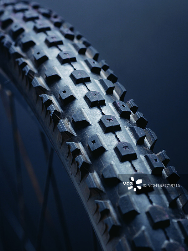 彩色高分辨率轮胎胎面特写照片图片素材