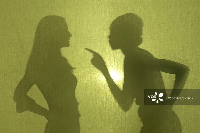 女人轮廓图片素材