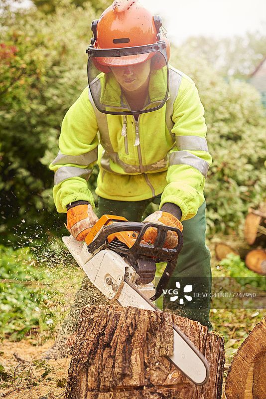 树艺师工作中图片素材