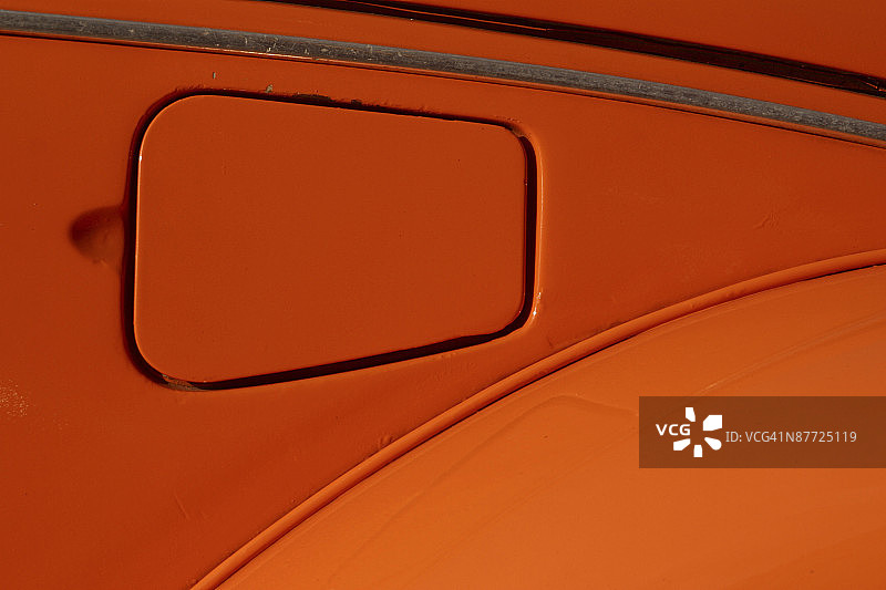 车辆上的油箱盖图片素材