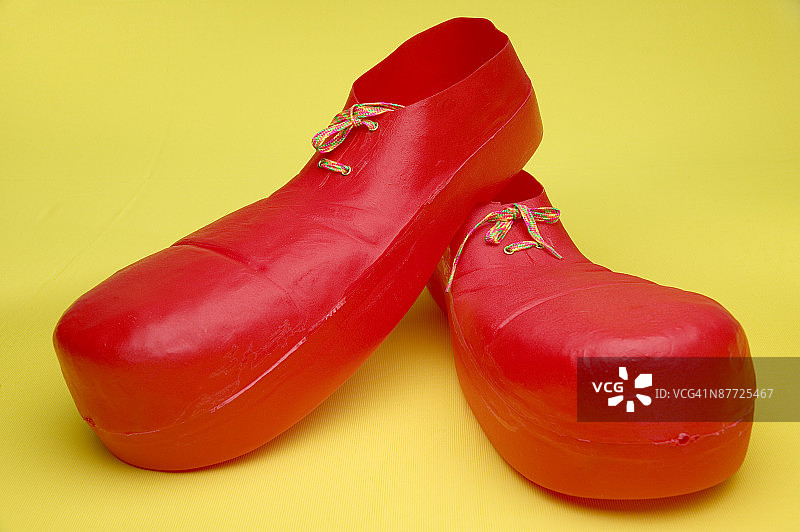 小丑鞋图片素材