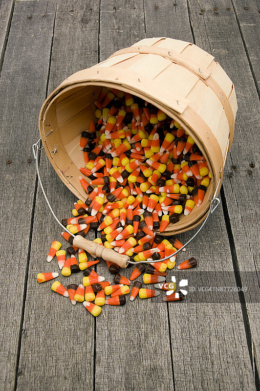 糖果玉米篮子图片素材