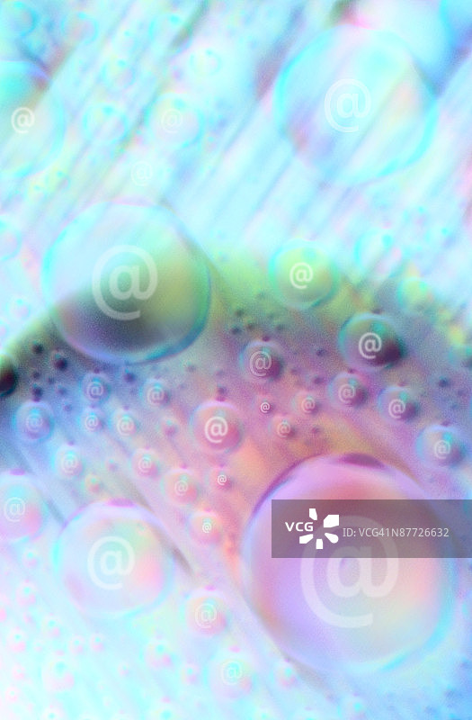 抽象的@符号图片素材