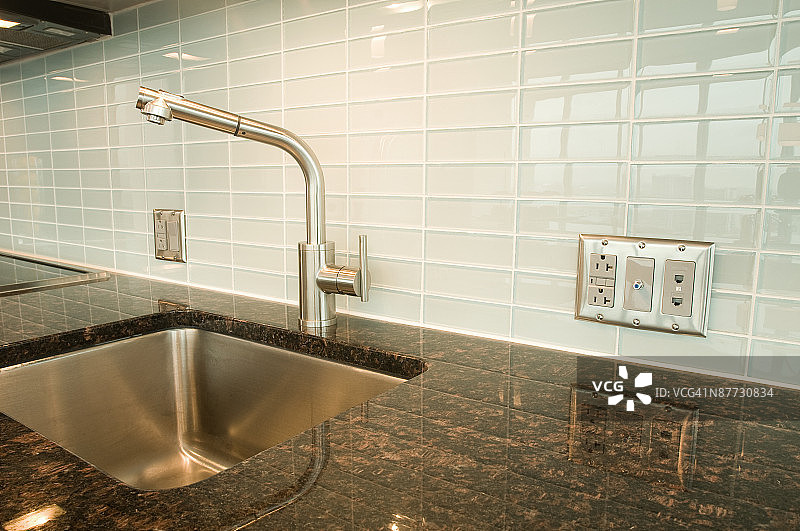 厨房水槽图片素材