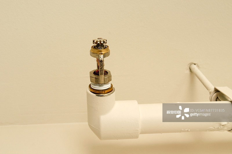 喷淋器的特写图片素材