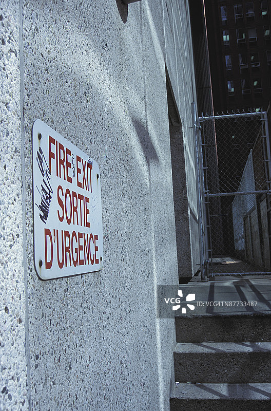 消防出口标志图片素材