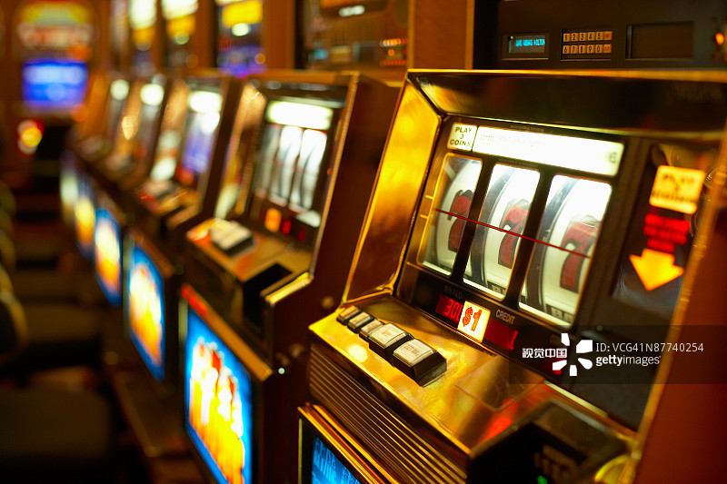 老虎机排图片素材