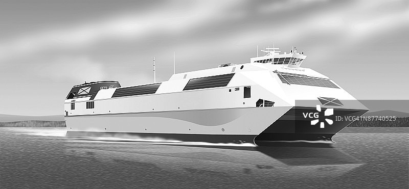 停泊在海滩上的船的特写镜头图片素材