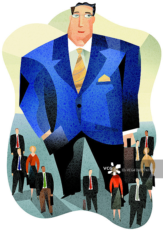 商务人士在会议上图片素材