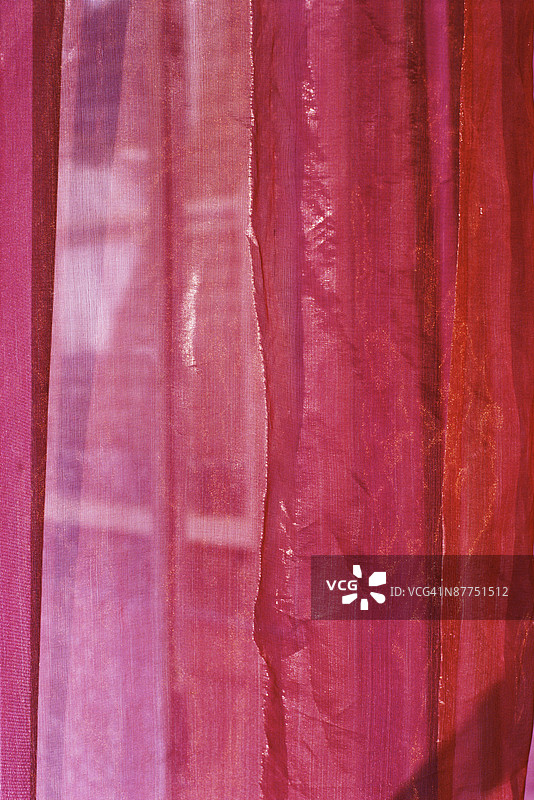 红色窗帘图片素材