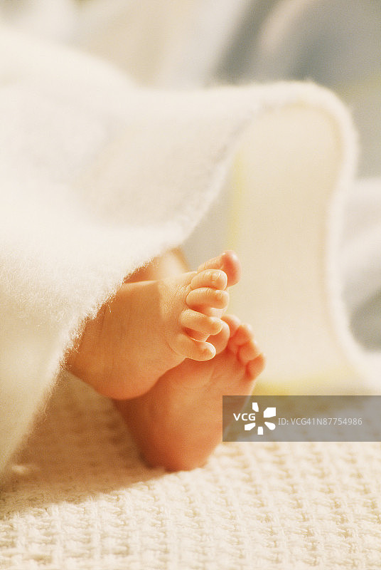 新生儿的脚图片素材