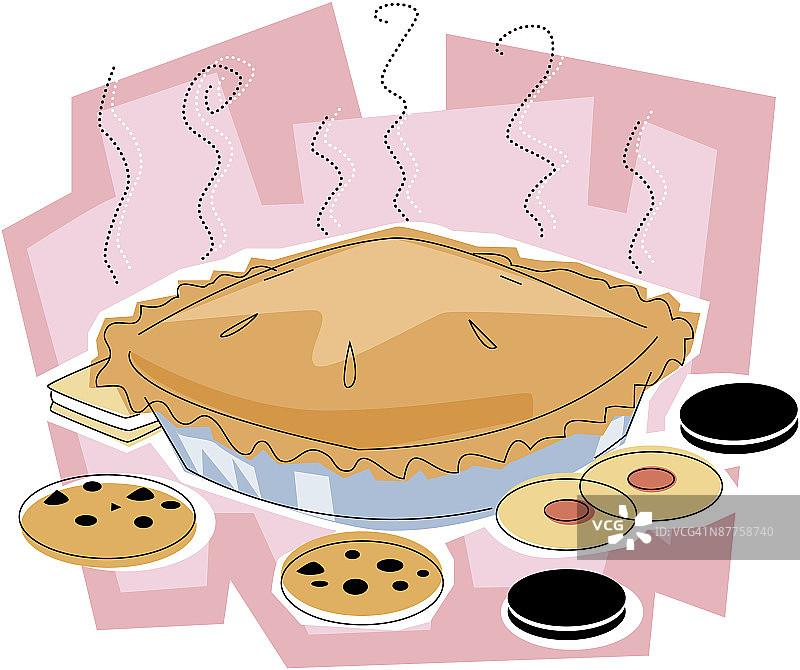 可爱的手绘插画图片素材