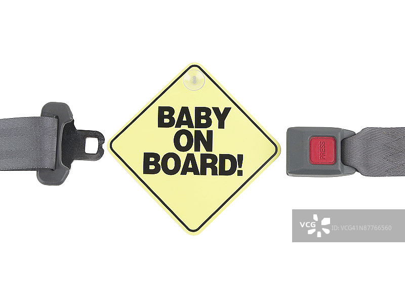 安全带与标志图片素材