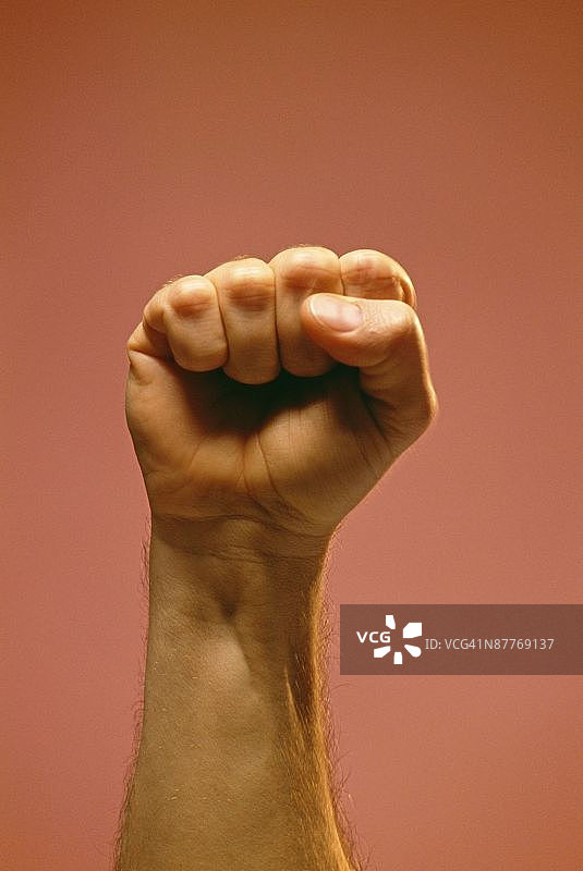 紧握的拳头图片素材