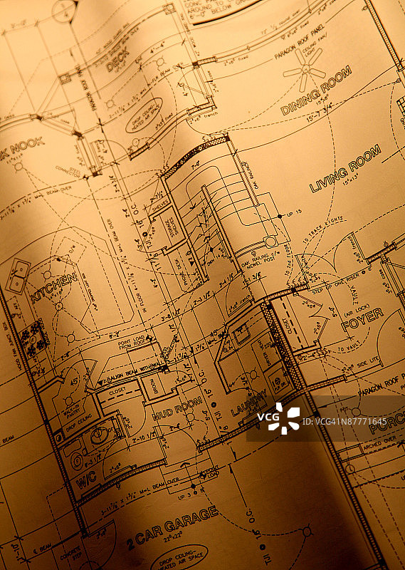 蓝图细节图片素材