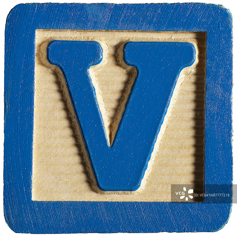 字母V图片素材