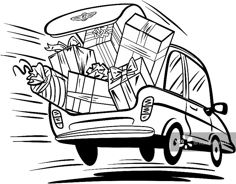 车里的人图片素材