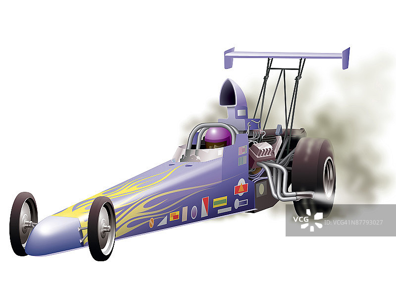 直线竞速赛图片素材