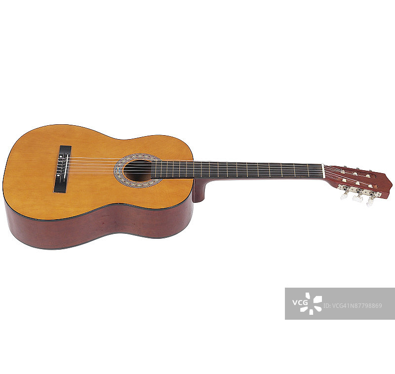 蓝色电吉他连接放大器图片素材