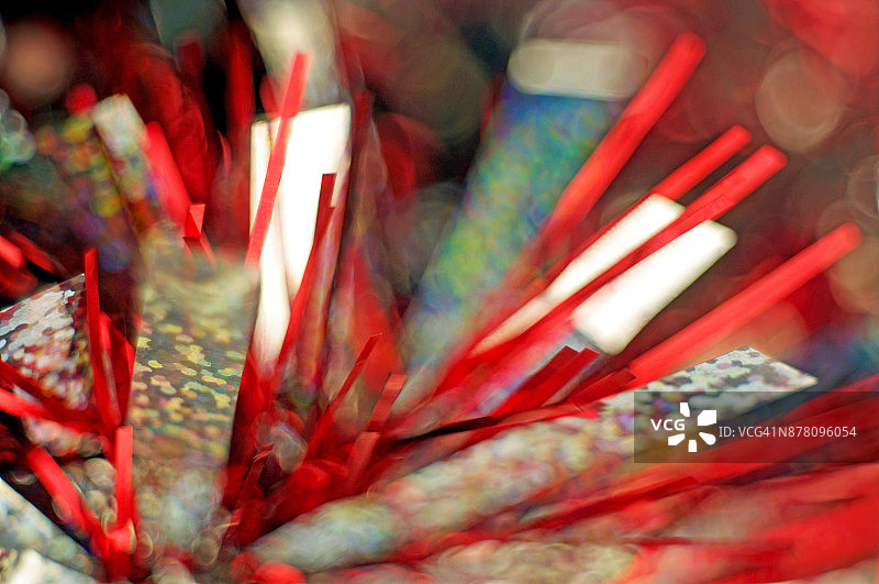 金属丝的爆发图片素材