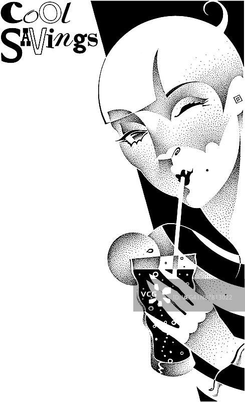 用电话的女人图片素材