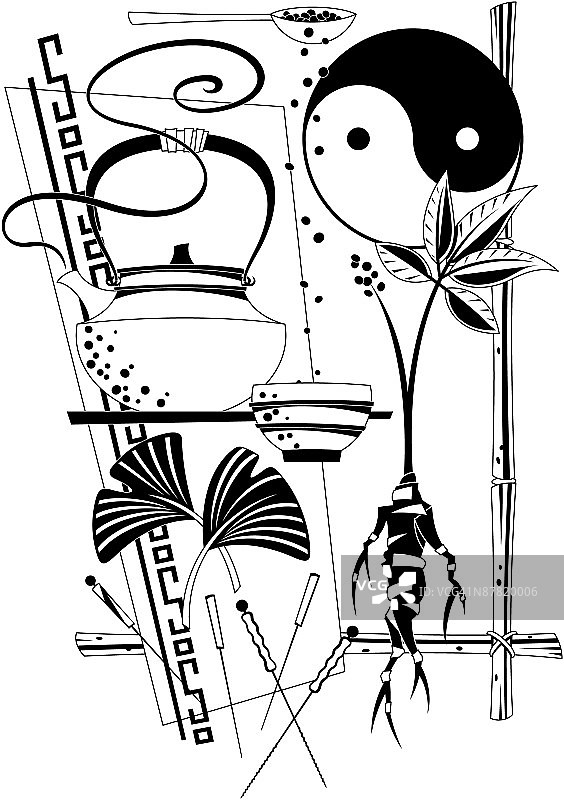 在海滩上工作的人图片素材