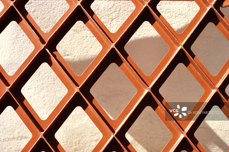 红色围栏图片素材