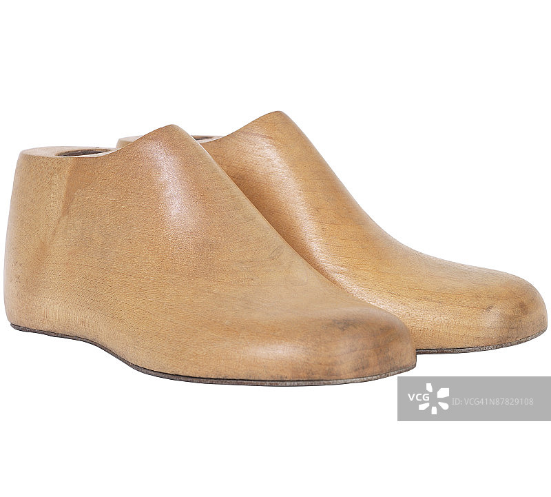 木制鞋匠模具图片素材