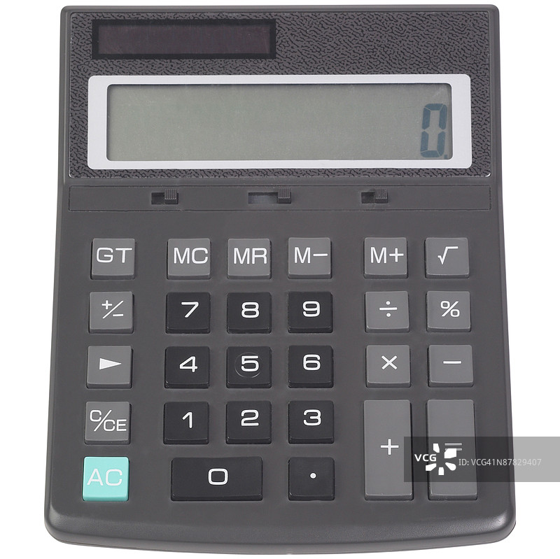 黑色计算器图片素材