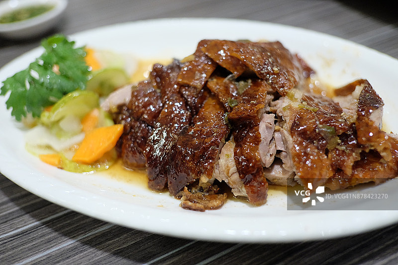 中国烤鸭图片素材